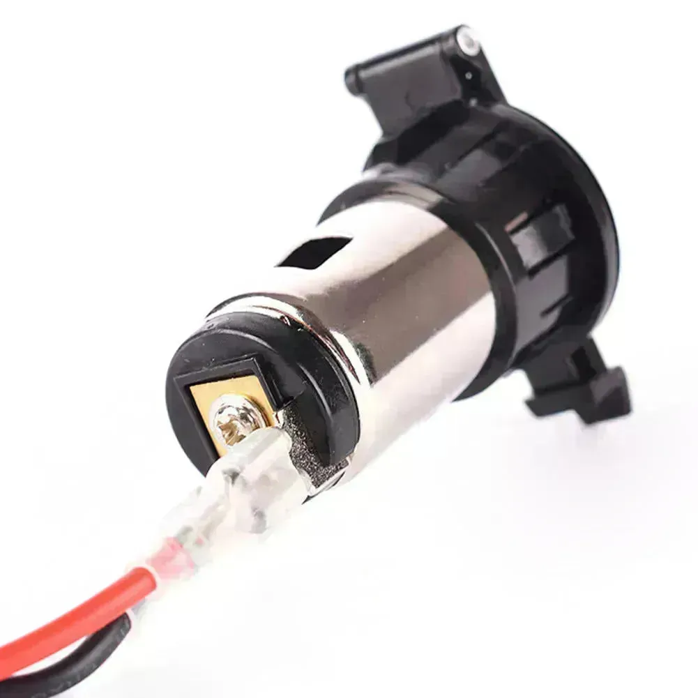 12v Universal Car Power Plug Female Socket Output Auto Cigarette Lighter Ignition 20mm