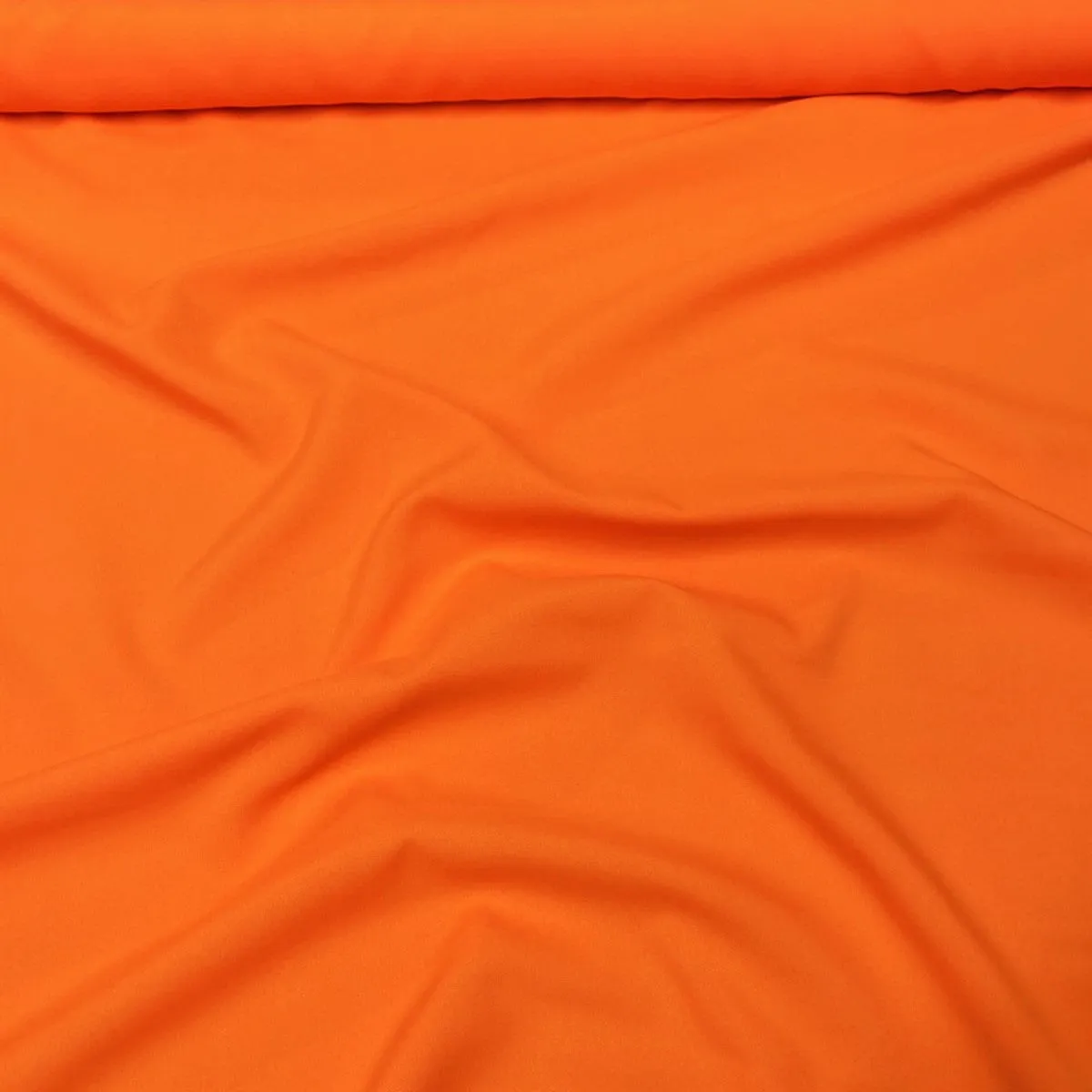 1pc - Scuba (Wrinkle-Free) Table Linen 85"x85" Square - Orange 1406