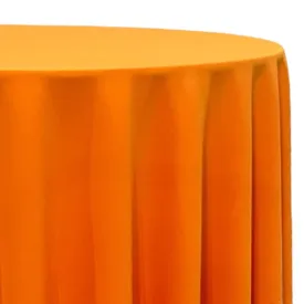 1pc - Scuba (Wrinkle-Free) Table Linen 85"x85" Square - Orange 1406