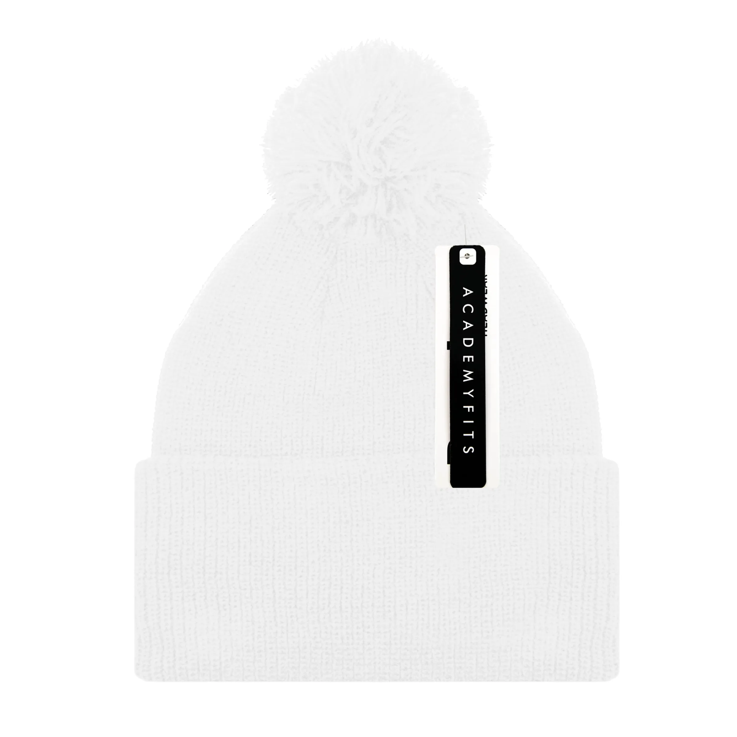 Academy Fits Knit Beanie With Pom Pom Ultra Soft 6013P