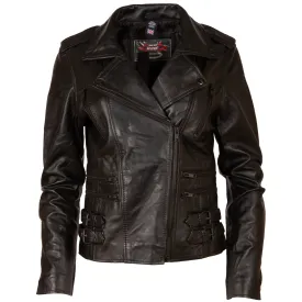 AGSM Women's Biker Jacket - Night