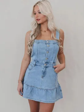 Amanda's Denim Mini Dress