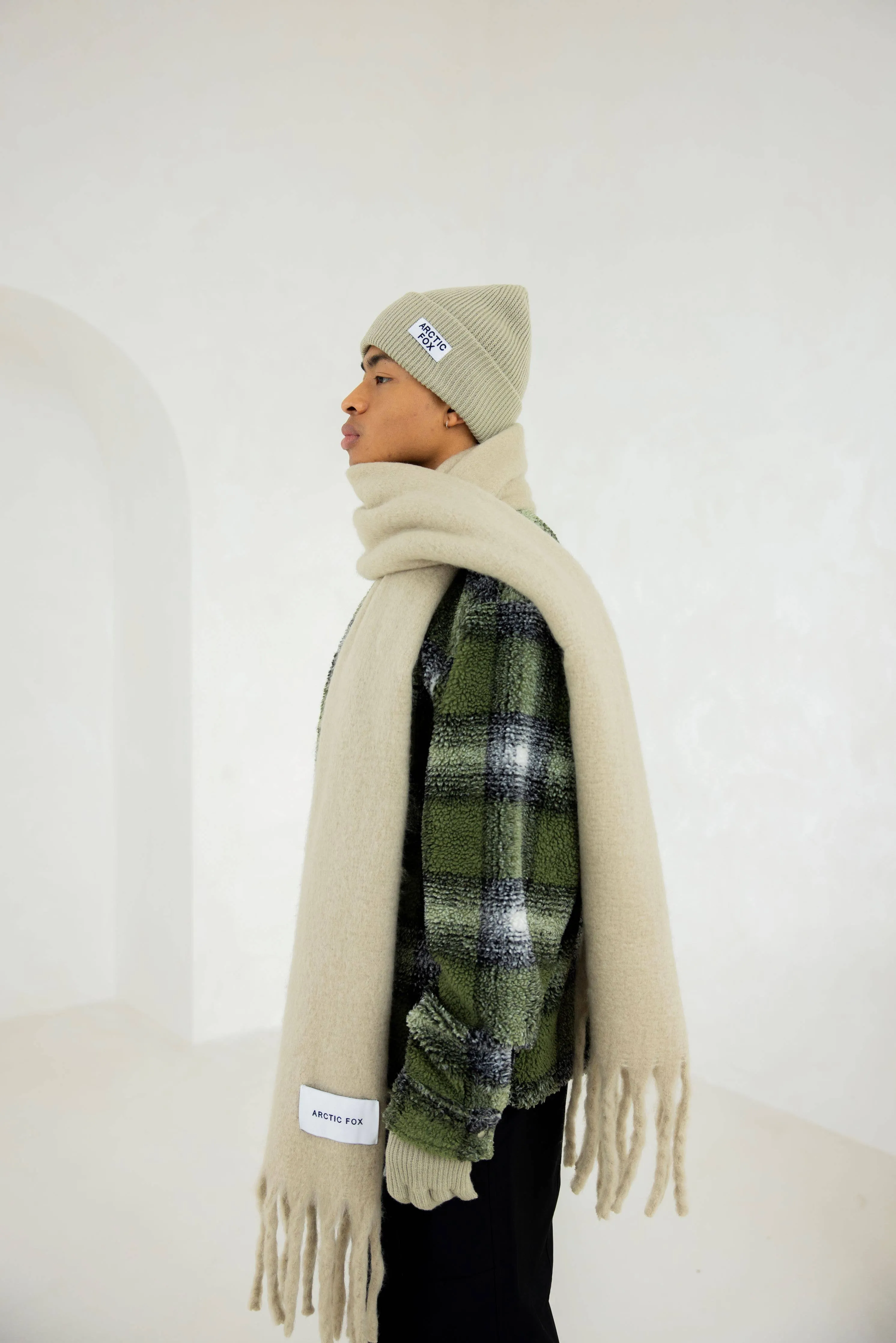 ARCTIC FOX & CO. - Recycled Bottle Beanie - Arctic Grey - AW24