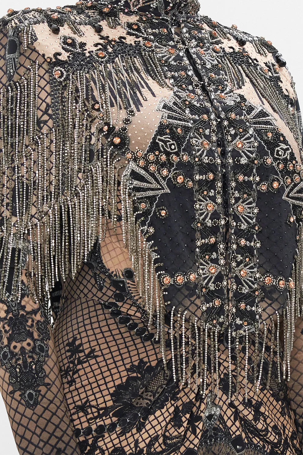 BEADED GILET CURTAIN CALL CHAOS