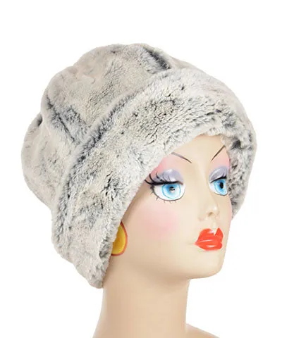 Beanie Hat, Reversible - Frosted Faux Furs