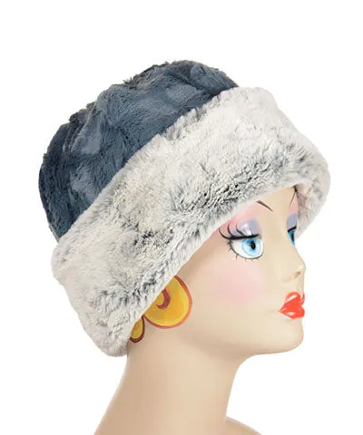 Beanie Hat, Reversible - Frosted Faux Furs