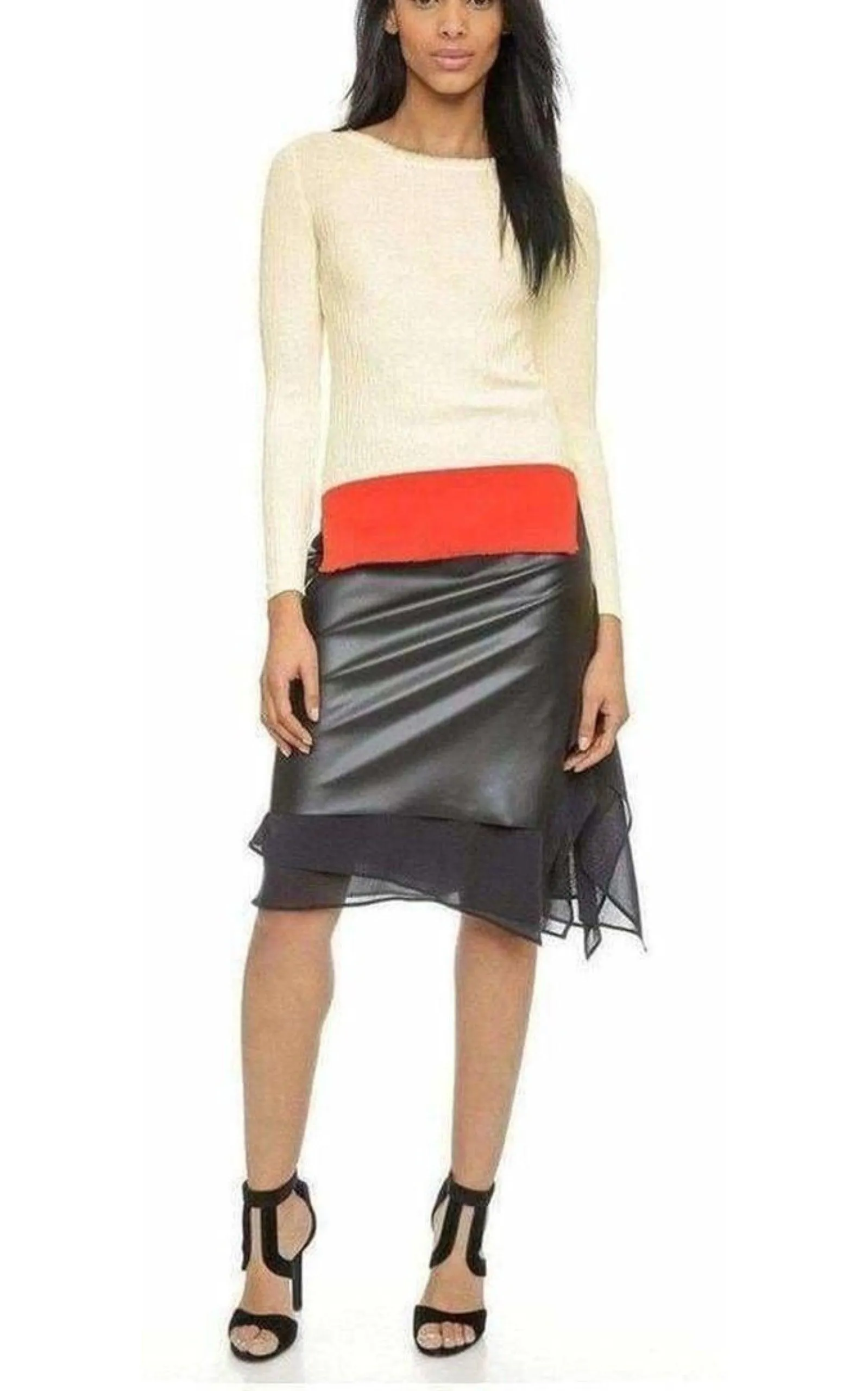 Black Layered Skirt