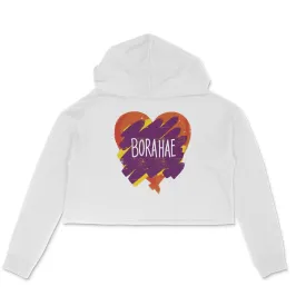 Borahae - Crop Hoodie