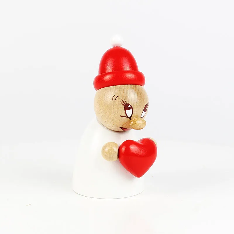 Clumsy Mini Valentine with wooden beanie and small bobble