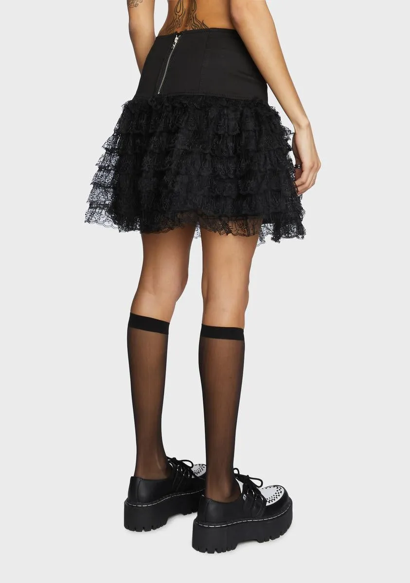 Crinoline Mini Skirt