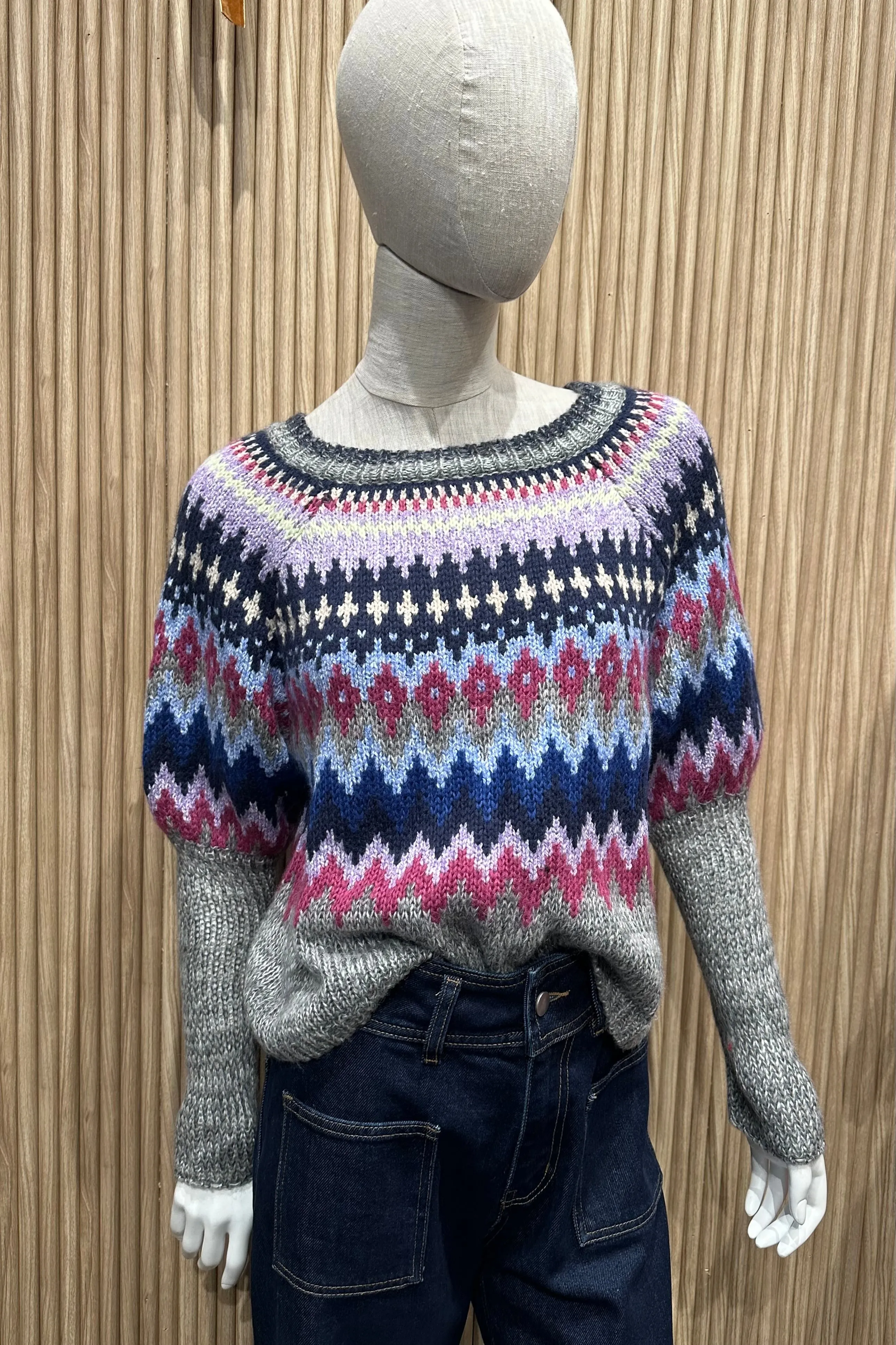 DARIA FAIR ISLE SWEATER