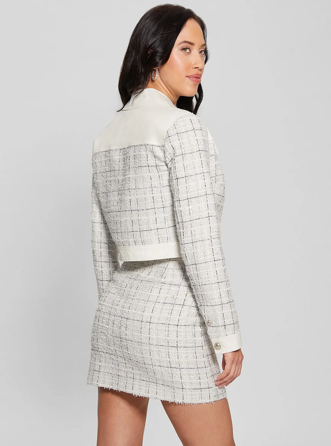 Eco White Natalie Jacket