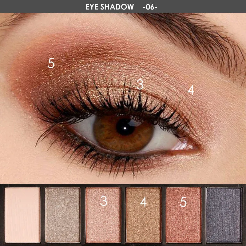 FLYTONN 3 Color Waterproof Eye Shadow Eyebrow Powder Make Up Palette Women Beauty Cosmetic Eye Brow Makeup Kit Set