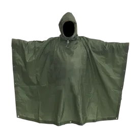 Foliage Green Poncho