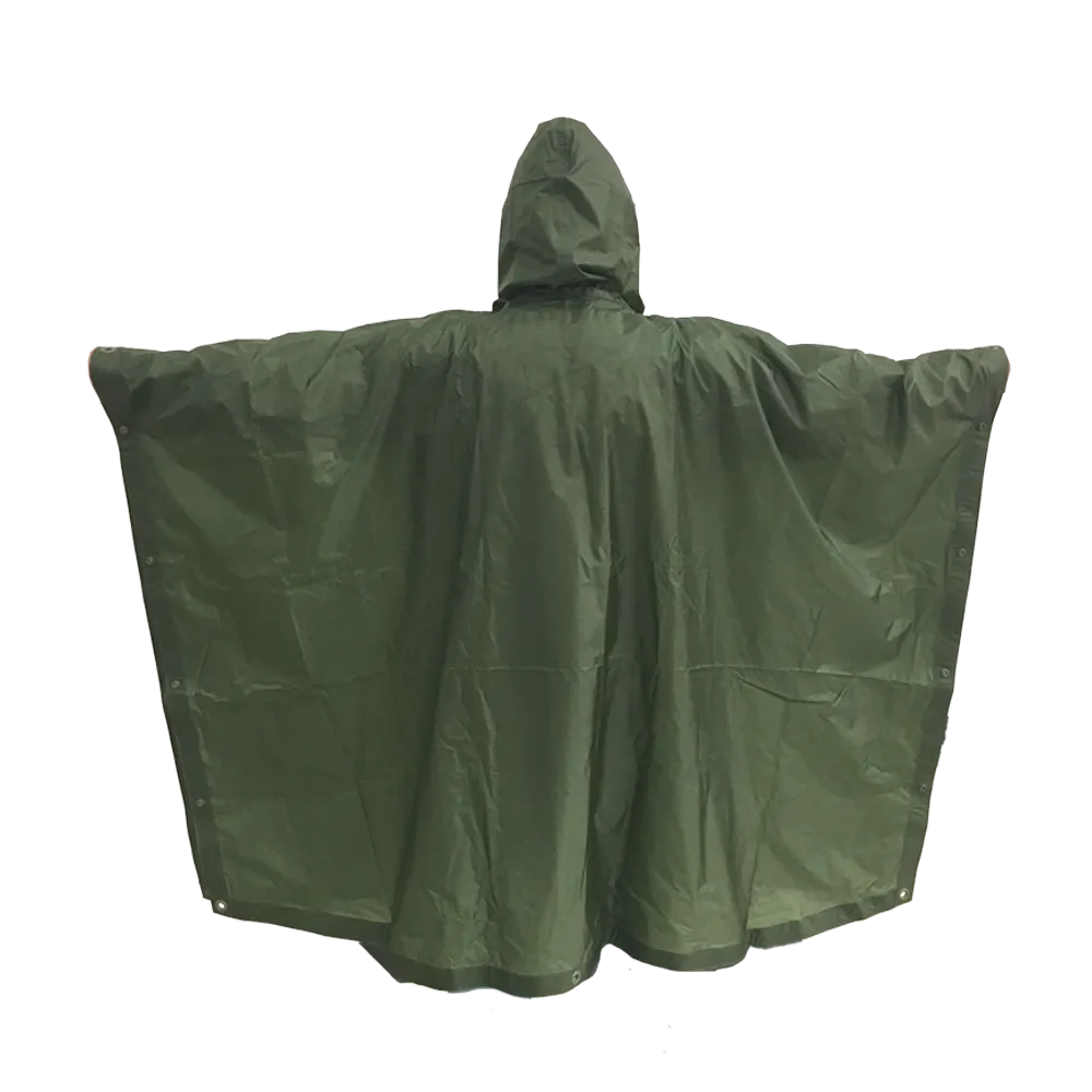 Foliage Green Poncho