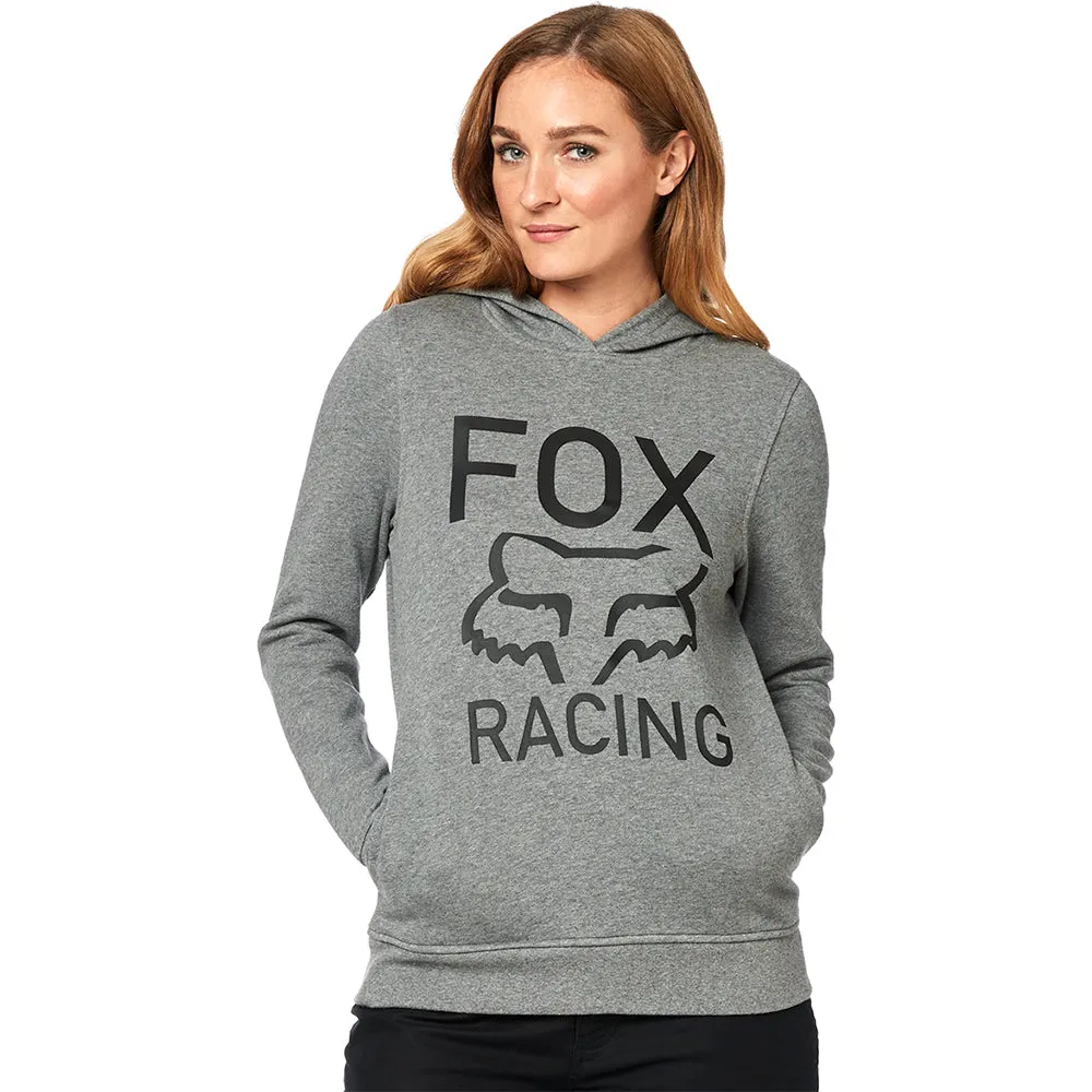 FOX WOMENS ESTABLISHED PULLOVER FLEECE [HEATHER GRAPHITE]