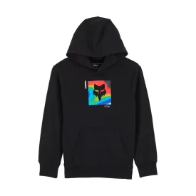 FOX YOUTH SCANS FLEECE PULLOVER HOODY [BLACK]