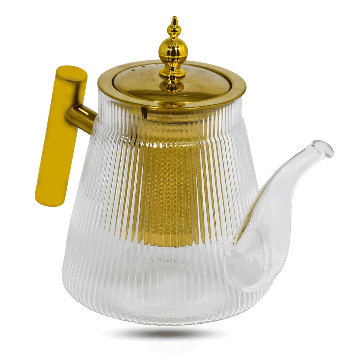 High-Quality Borosilicate Glass Tea Pot