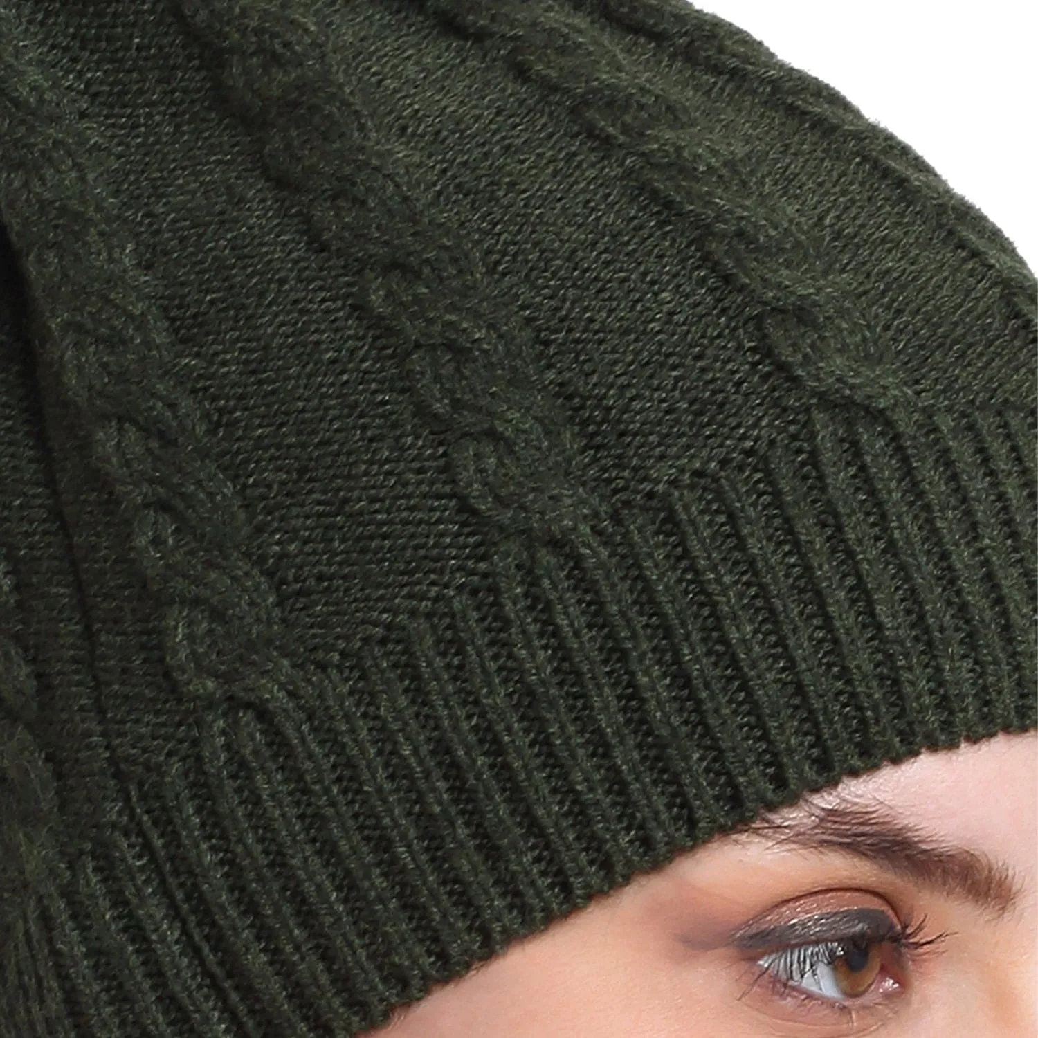 Invincible Unisex Winter Woolen Beanie Cap for Men & Women