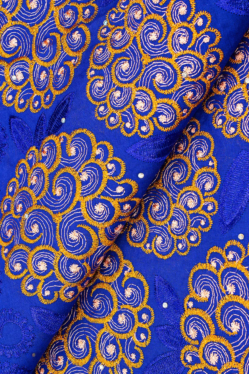 IRE608-RBL - Voile Lace - Royal Blue