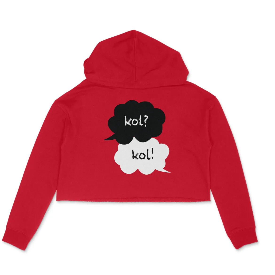 kol? kol! (콜) - Crop Hoodie