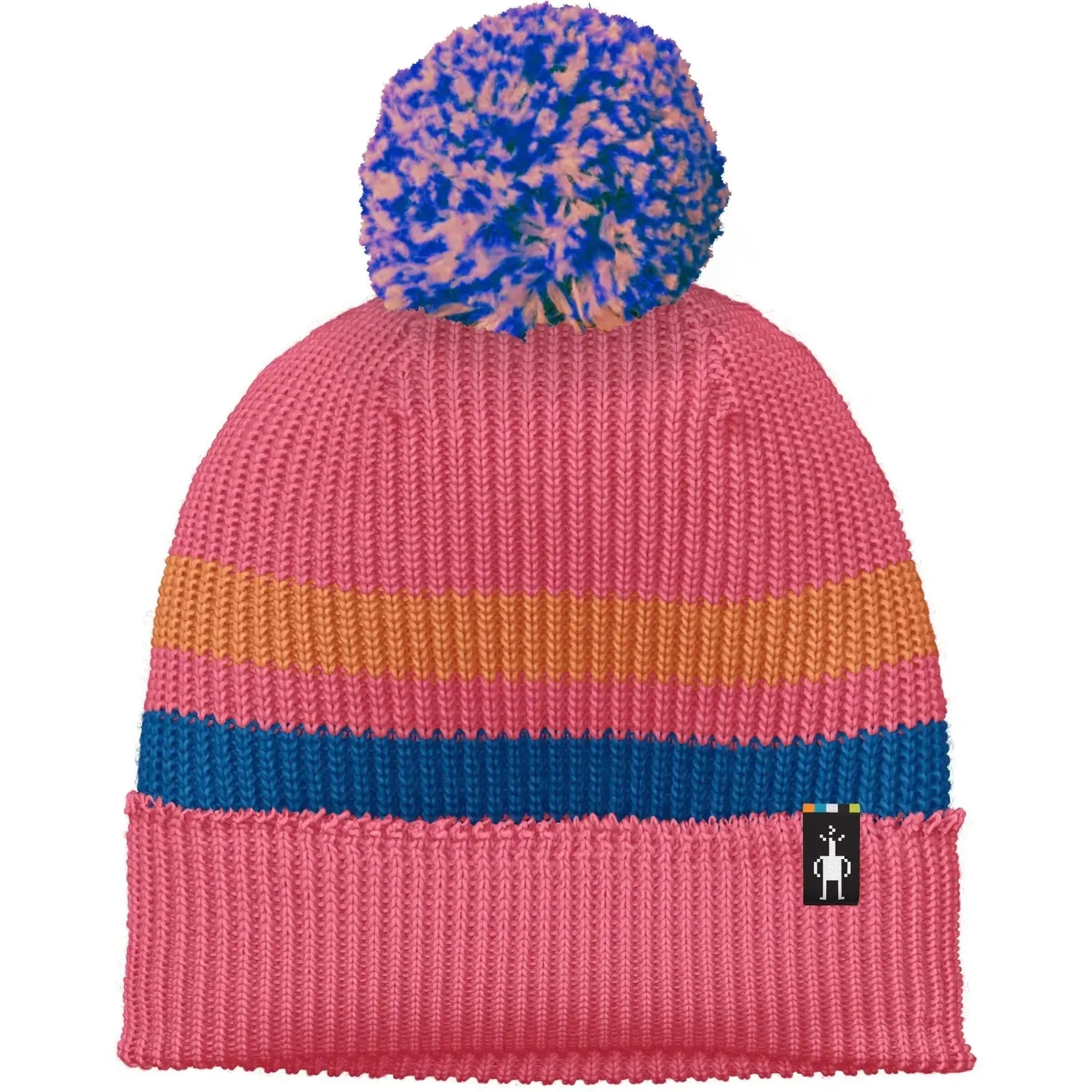 K's Stripe Pom Beanie