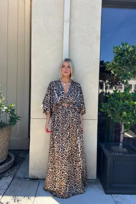 LIANE ANIMAL PRINT DRESS