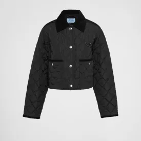 Light Re-Nylon cropped jacket