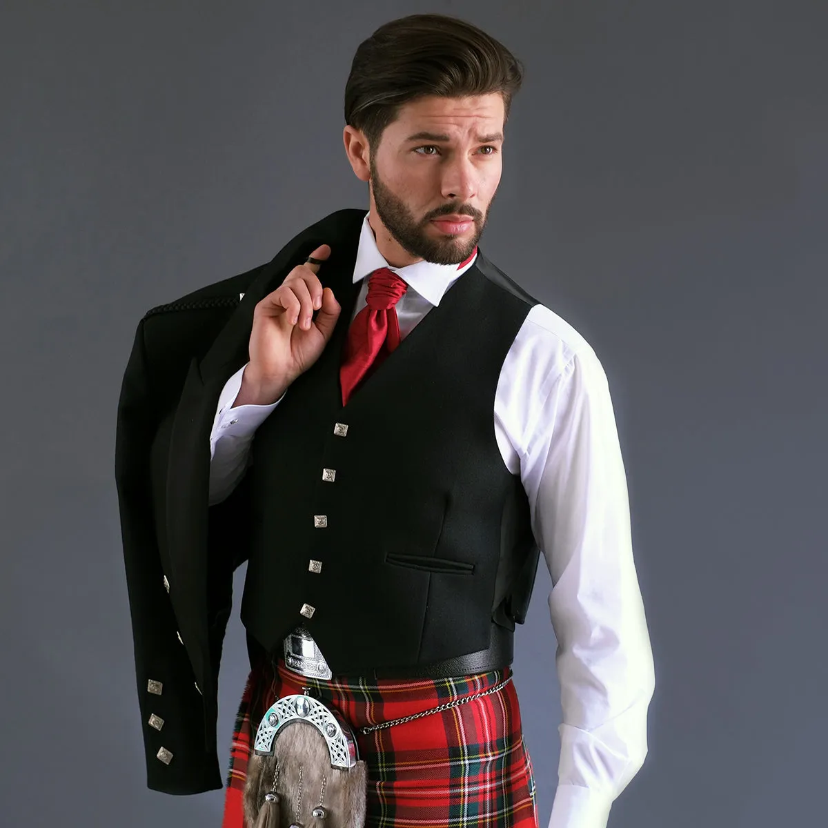 Prince Charlie Jacket with 5 button waistcoat