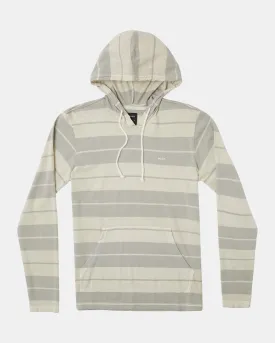 PTC Stripe Hoodie - Silver Bleach