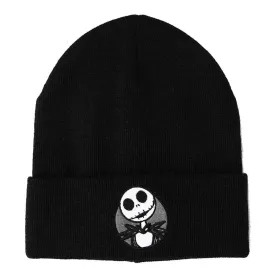 The Nightmare Before Christmas - Jack Cuff Beanie Hat (Black) - Bioworld