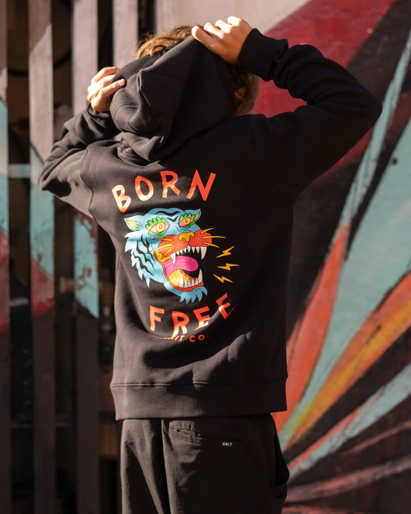 UNIT Youth Born Free Pullover Hoodie