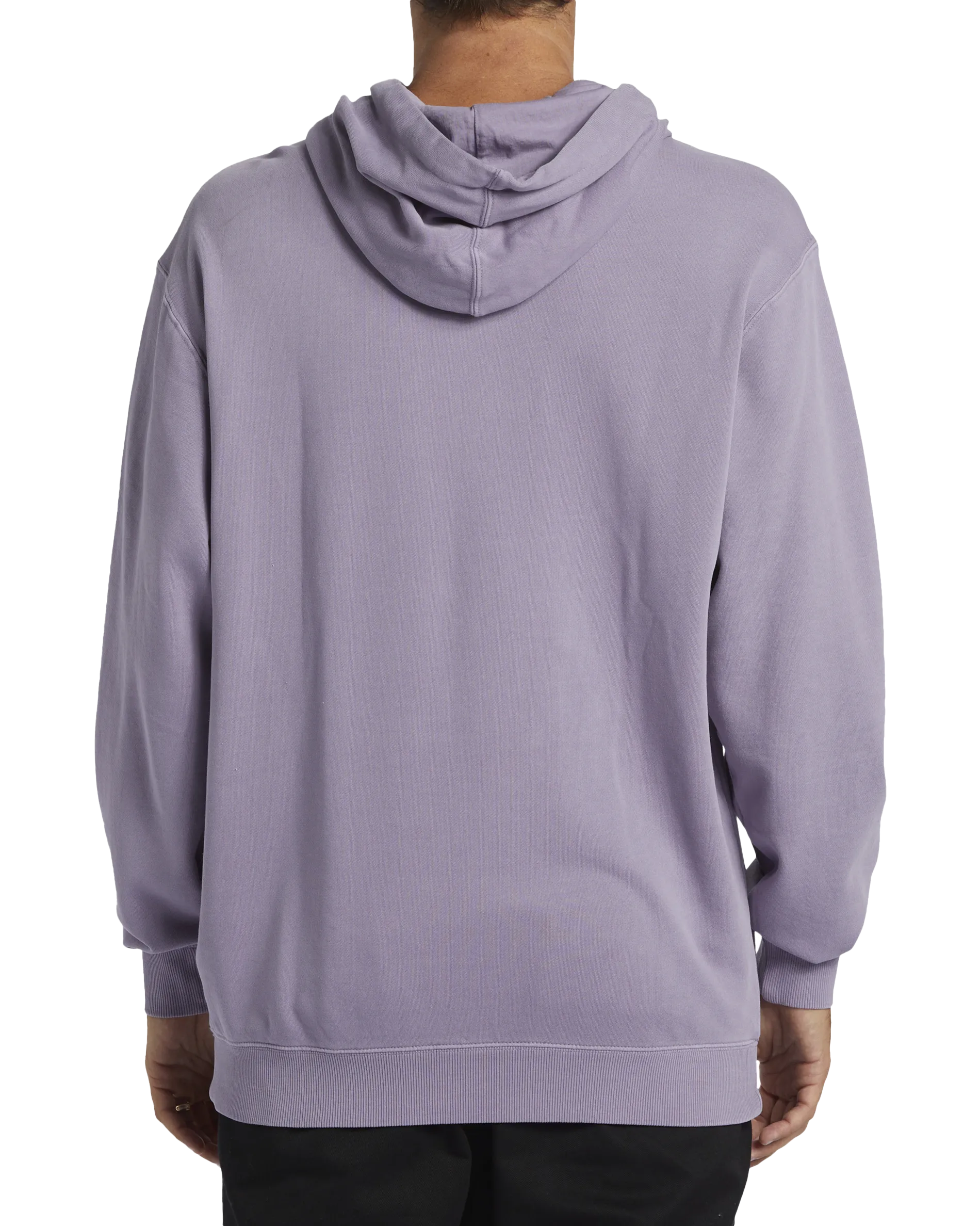 Wave Washed Hoodie in Purple Ash