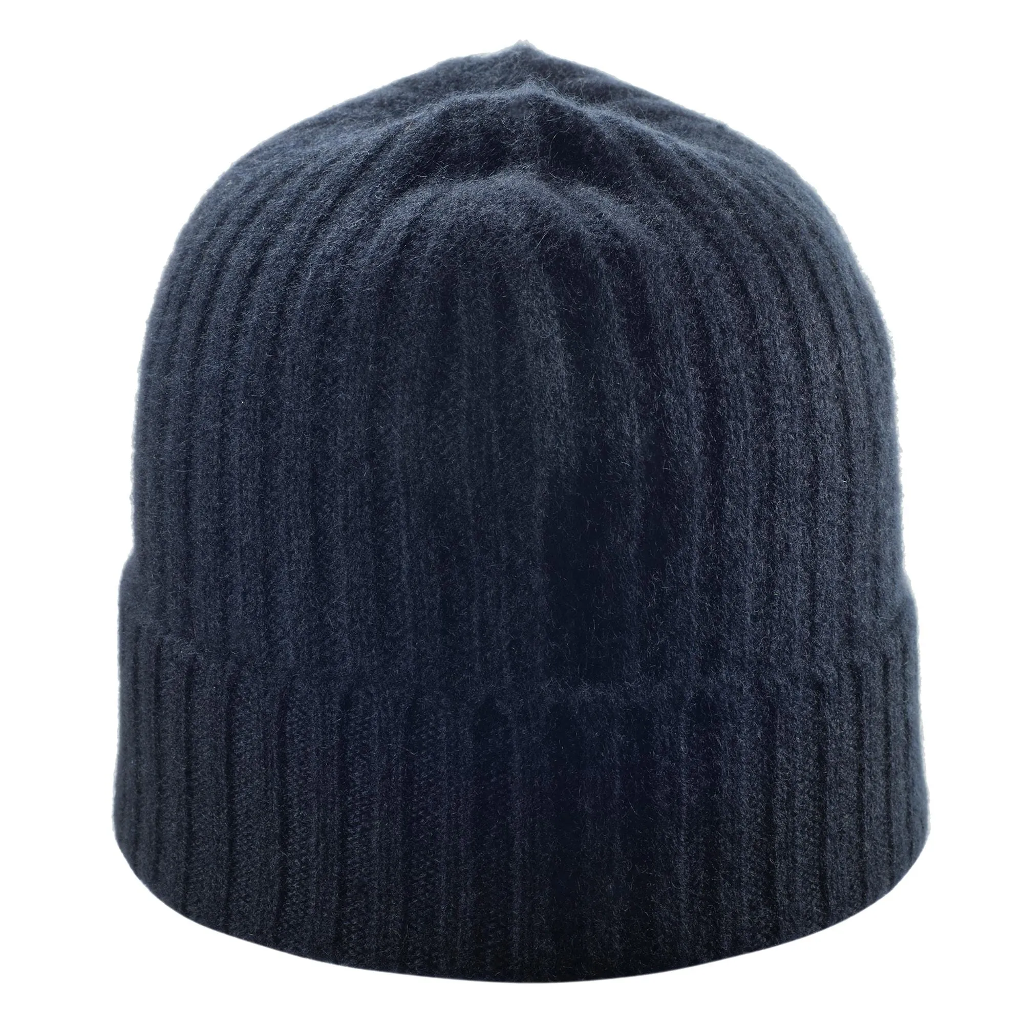 Wigens Unisex Cashmere Rib Knitted Beanie