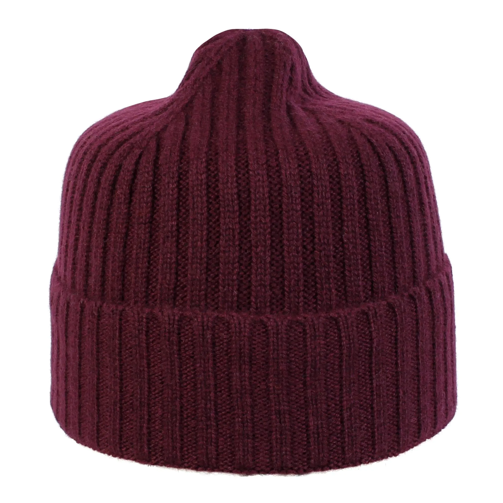 Wigens Unisex Cashmere Rib Knitted Beanie