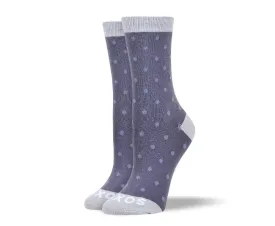 Women's High Quality Grey Small Polka Dots Socks