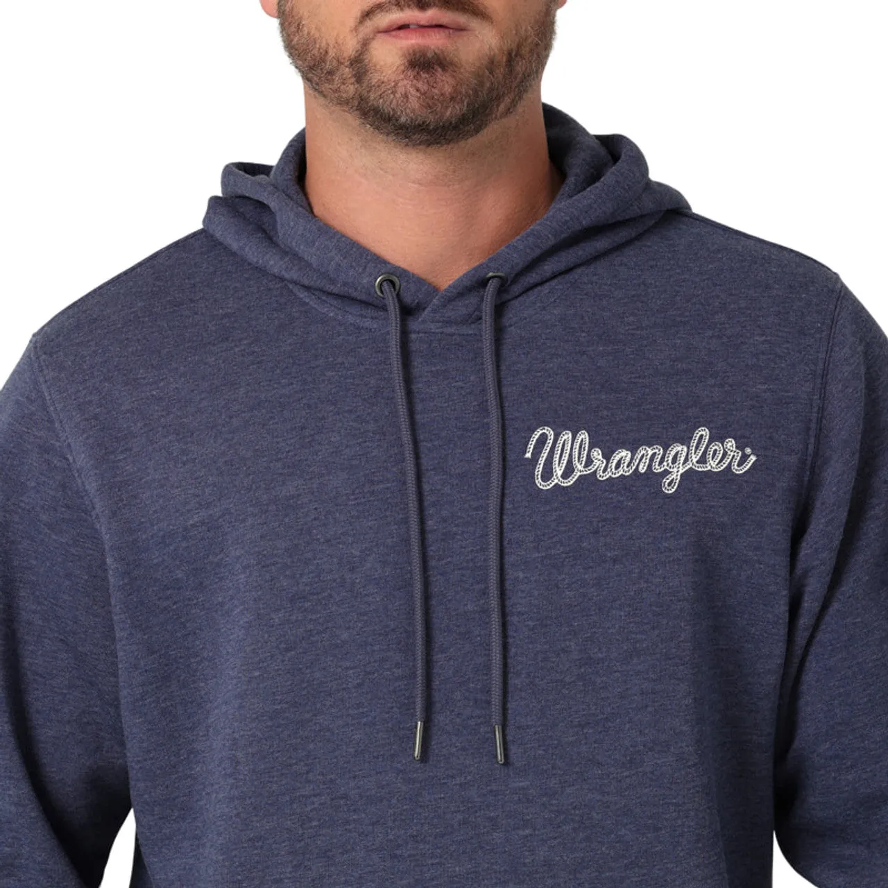 Wrangler Men Graphic Rope Hoodie