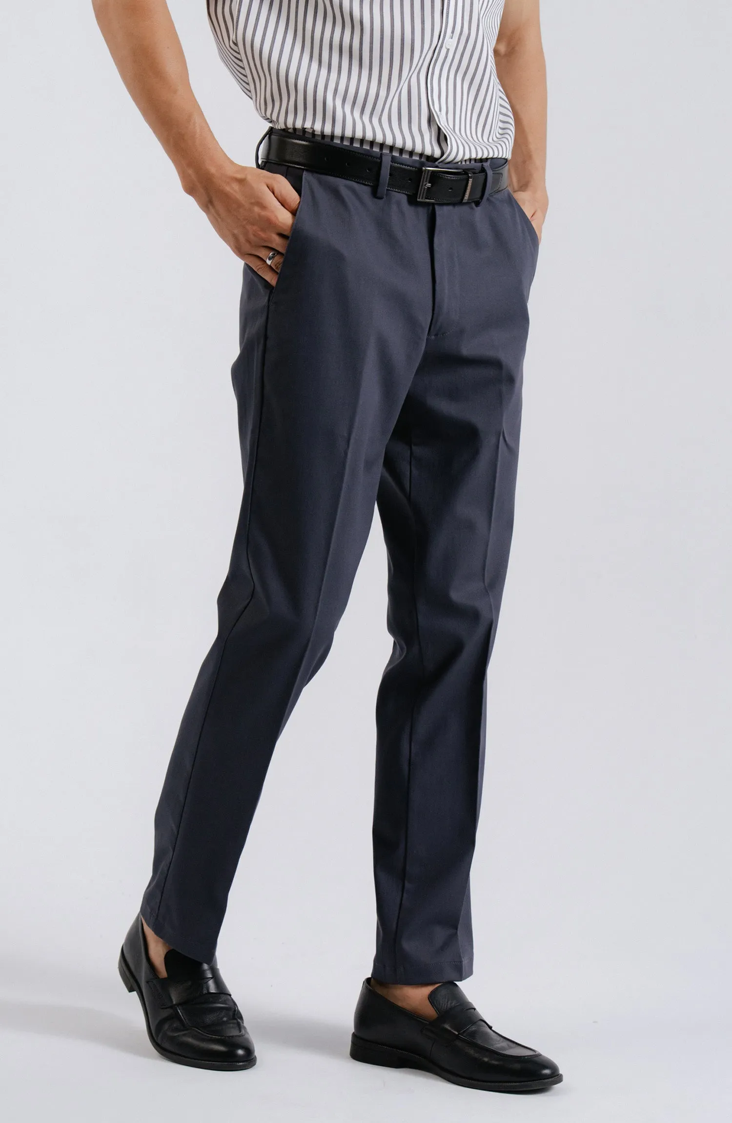 Wrinkle Free Pant - Charcoal