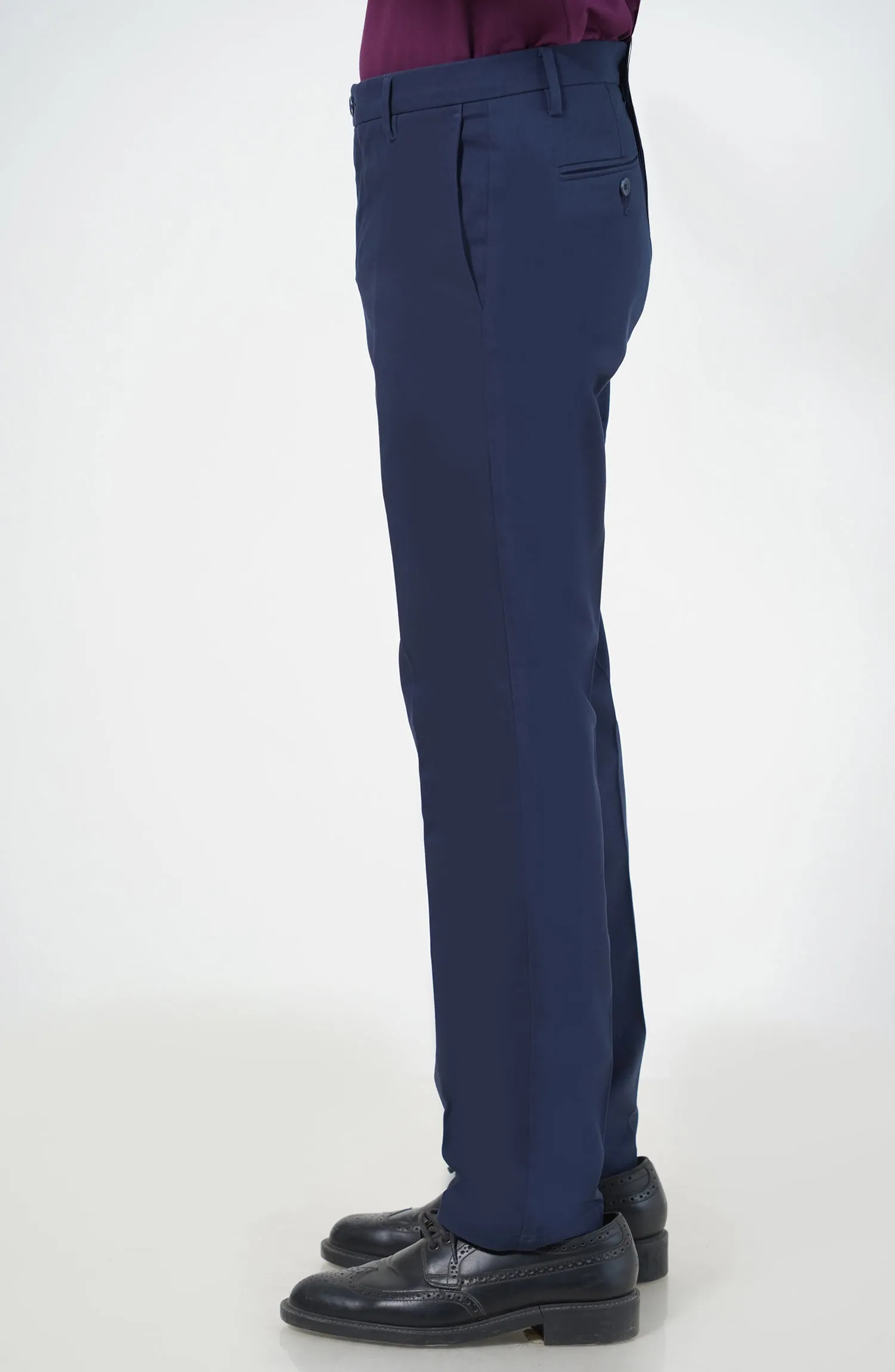 Wrinkle Free Pant - Navy Blue