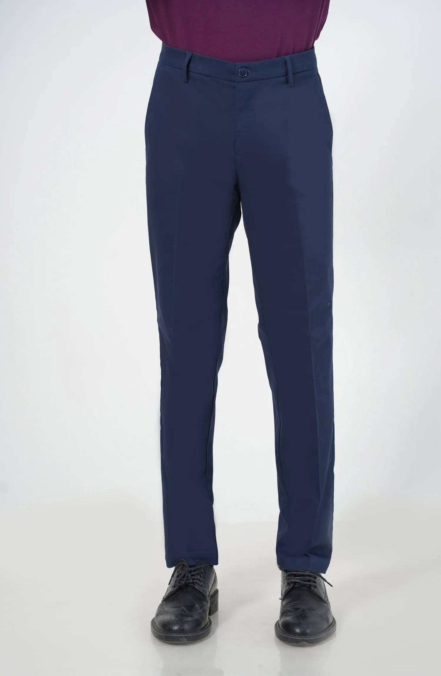 Wrinkle Free Pant - Navy Blue