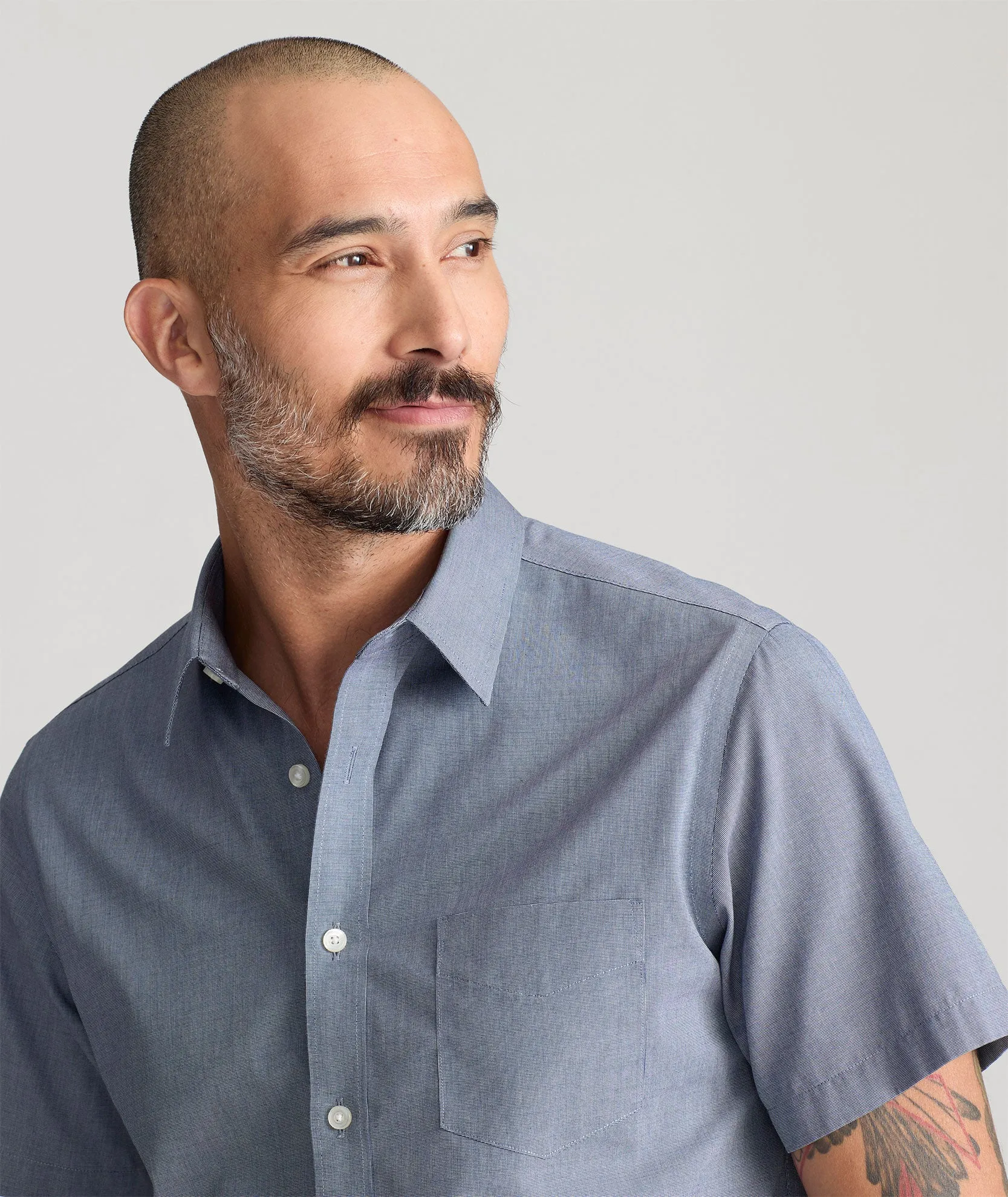 Wrinkle-Free Short-Sleeve Petrus Shirt